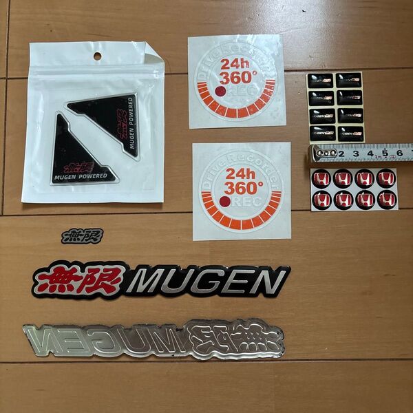 無限 MUGEN ホンダ HONDA ステッカー エンブレム まとめ売り
