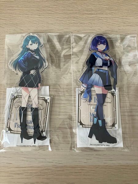 学園アイドルマスター 月村手毬 秦谷美鈴 アクリルスタンド The 1st Period