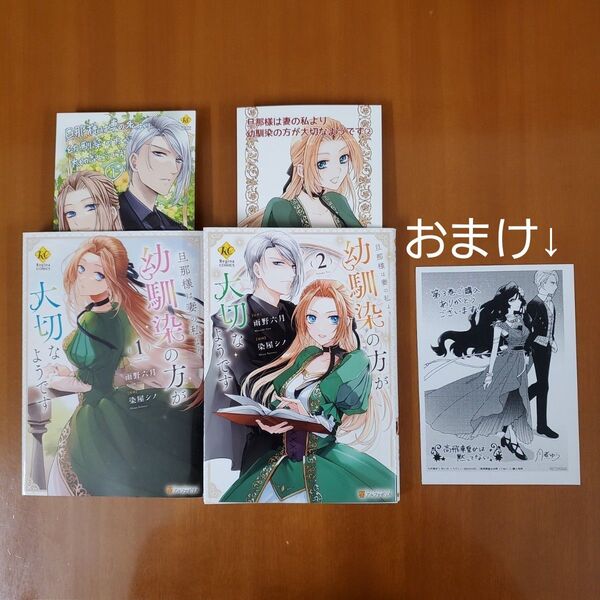 旦那様は妻の私より幼馴染の方が大切なようです 2 (Regina COMICS) 1巻2巻 イラストカード特典付き