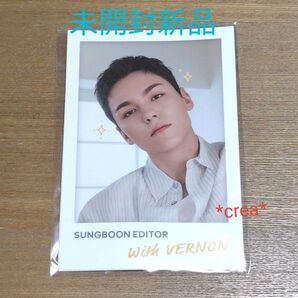 *未開封新品* SEVENTEEN バーノン VERNON SUNGBOON EDITOR 購入特典