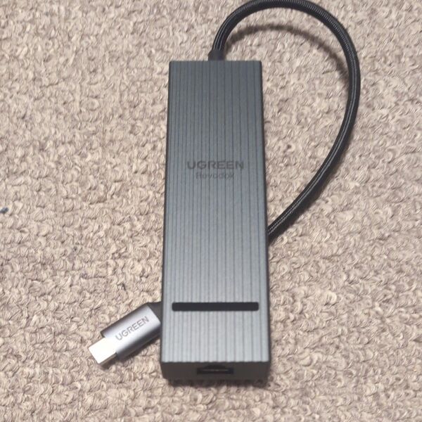 UGREEN USBハブ HDMI出力、イーサネット端子付き