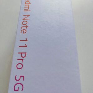 Redmi Note 11 Pro 5G スマートフォン空箱 Xiaomi 箱のみ ゆうパケット380円につき割引不可 IMEI