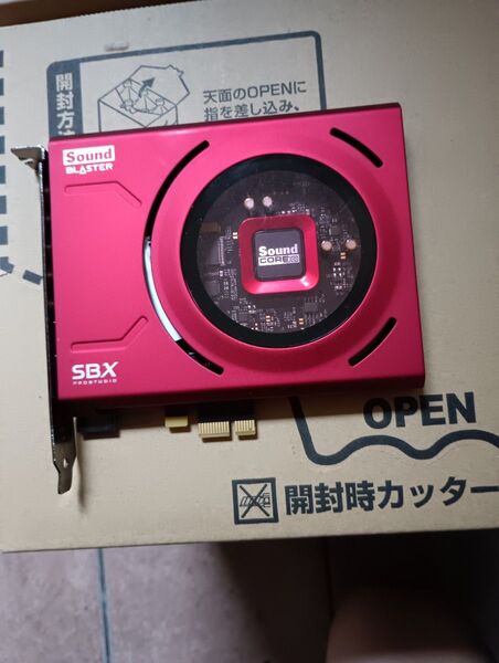 PCパーツ 自作パーツ 拡張 高級 Creative Sound Blaster サウンドカード SB1500
