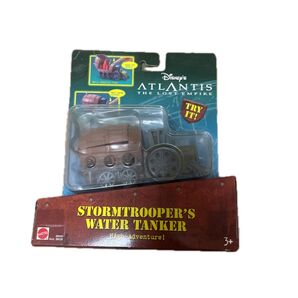 未開封ディズニー アトランティス 失われた帝国 2000年PVCフィギュアStorm troopers Water tanker