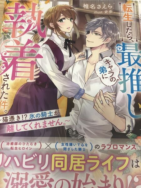 転生したら、最推しキャラの弟に執着された件。 猫憑き!?氷の騎士が離してくれません。 (BKブックスf) 椎名さえら/著