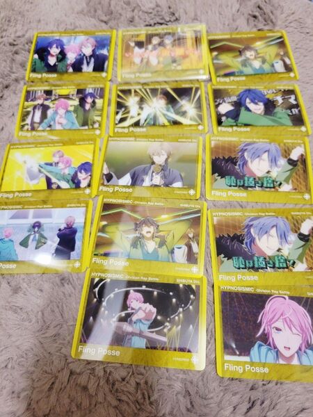 ヒプマイ ヒプムビ トレーディングクリアカード 帝統 幻太郎 乱数