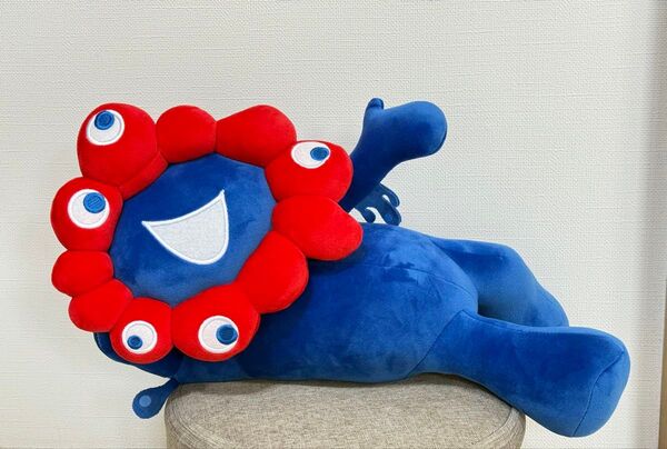 ミャクミャクくじ ぬいぐるみ 2等 未使用 タグ付き 大阪関西万博 ねそべりミャクミャク
