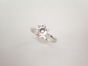  beautiful goods tasaki Tasaki Shinju Pt900 diamond 0.41ct(F-VS1-EXCELLENT)te The Yinling g ring 