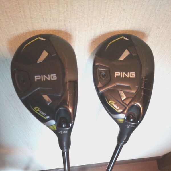 PING G430 ハイブリッド 2本セット 4U 22° 5U 26°