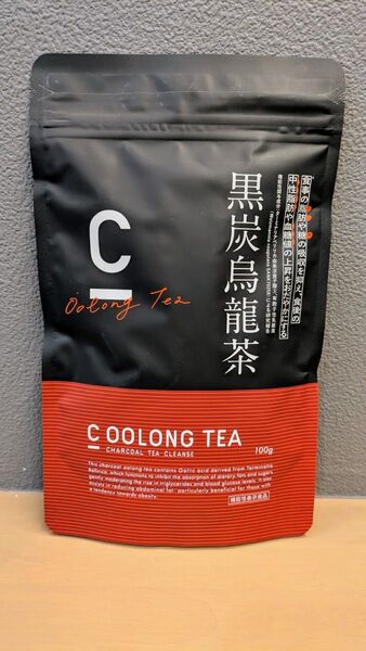 【送料無料・即日発送】C Oolong Tea シーウーロン チャコールティー 黒炭烏龍茶 100g