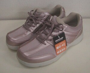  comfortable walk shoes *DUNLOP* Dunlop comfort uo- car *C425 pearl pink 22.5cm