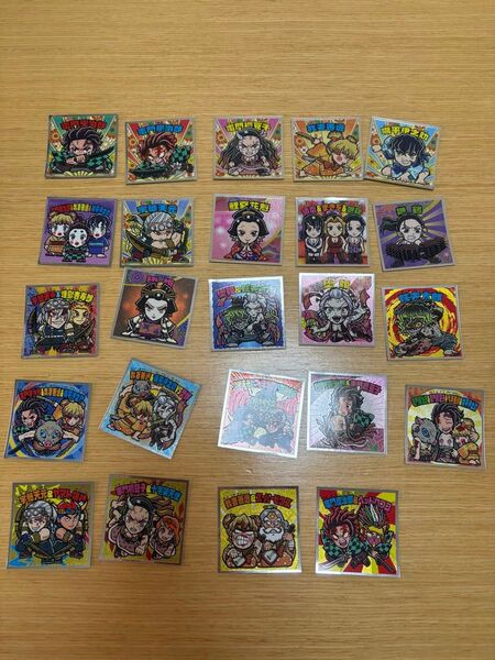 鬼滅の刃 ビックリマンシール(コラボ) コンプリート シークレットあり