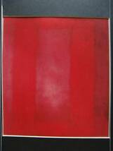 Rothko、Red on Maroon、希少画集画、新品額付 送料無料、gao_画像3