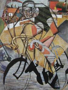 Metzinger、At The Cycle Race-Track、希少画集画、新品額付 送料無料、gao