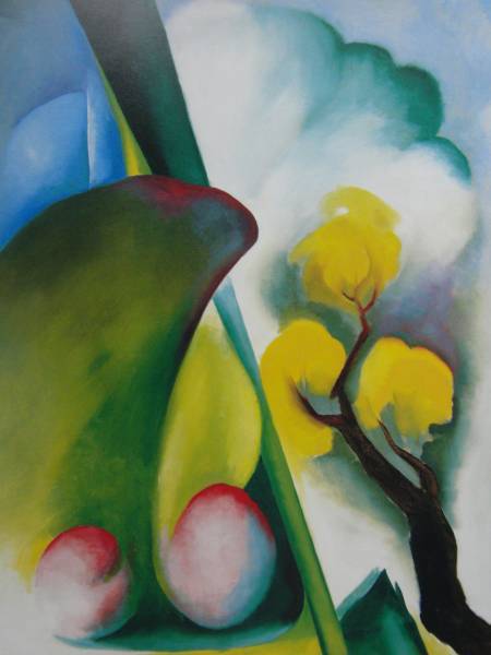 Georgia O'Keeffe, printemps, Livre d'art grand format, Nouvellement encadré, livraison gratuite, gaô, Peinture, Peinture à l'huile, Nature, Peinture de paysage