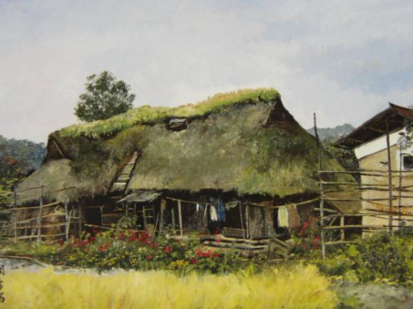 Mukai Junkichi, Casa Kusado, Libro de arte extremadamente raro., Viene con marco de alta calidad., kan, Cuadro, Pintura al óleo, Naturaleza, Pintura de paisaje