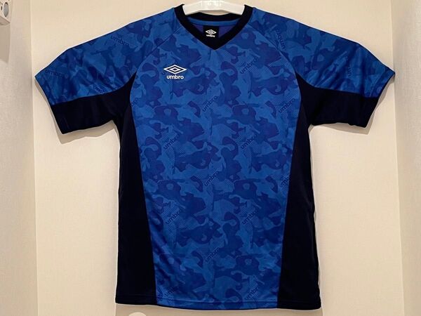 アンブロ 半袖 Tシャツ(Lサイズ)トレーニングウェア ブルー
