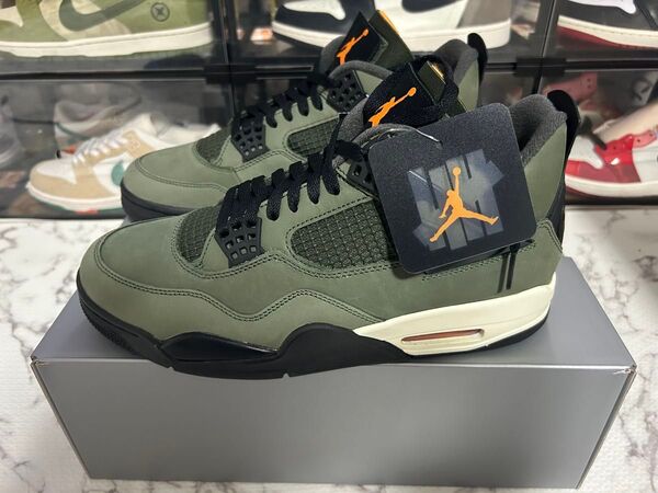 UNDEFEATED Nike Air Jordan 4 Retro 28cm