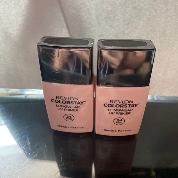 レブロン カラーステイ ロングウェア UV プライマー (001 ピンク ベージュ) 25mL 2個