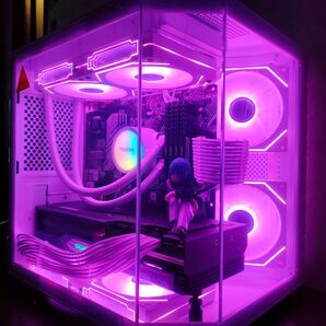 【新品】 ゲーミングPC ホワイト 7800xt 32gb SSD1TB