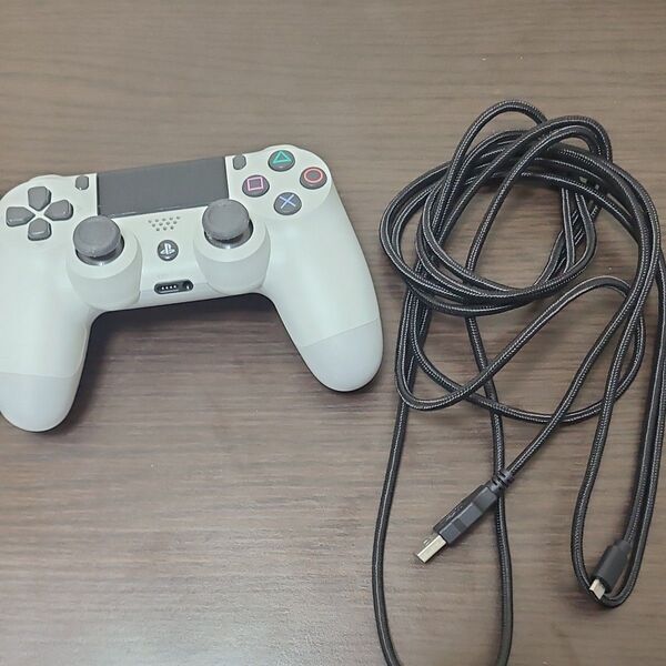 PS4 コントローラー グレイシャー・ホワイト