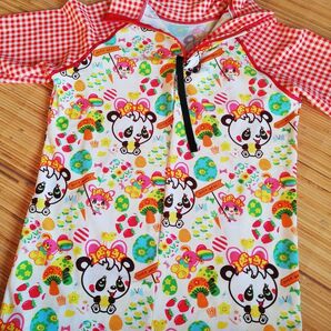 ☆評価1000記念セール☆値下げ☆グラグラ グランドスラム ラッシュガード 女の子 水着 100ぐらい