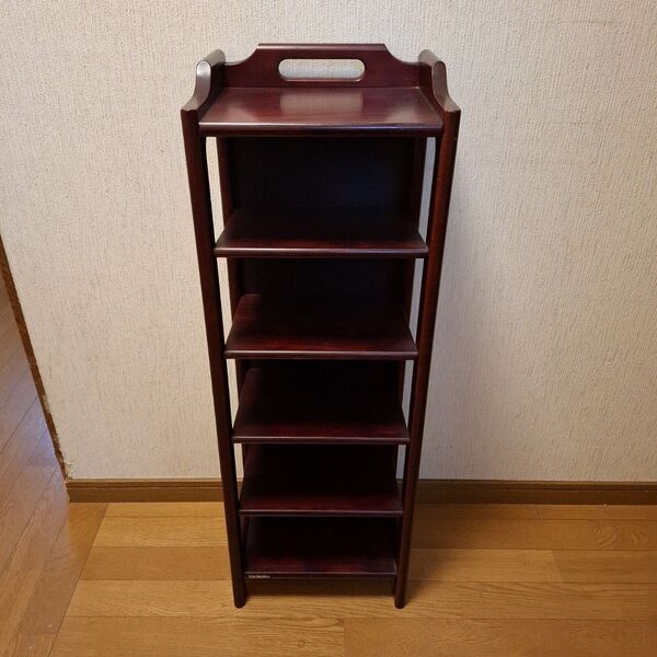 カリモク / karimoku 玄関 シューズラック レトロ 木製品 6段