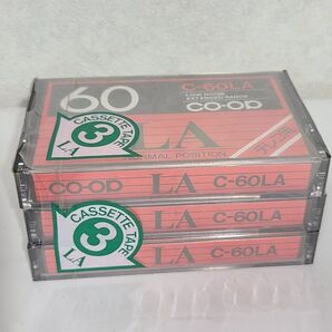 【コレクション収集などに!・希少な未開封品です!】★CO-OP 全国大学生活協同組合連合会カセットテープ◇C-60LA★