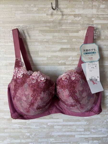 「F75」トリンプ 天使のブラ(R) 魔法のハリ感556 ブラジャー