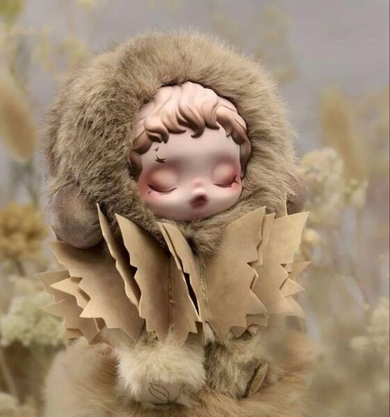 SKULLPANDA L’impressionnisme ぬいぐるみペンダント teakwood