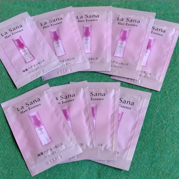 La Sana ラサーナ 海藻ヘアエッセンス しっとり 2ml×9個セット