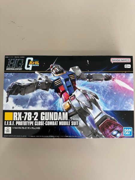HGUC 1/144 RX-78-2 ガンダム プラモデル 未使用