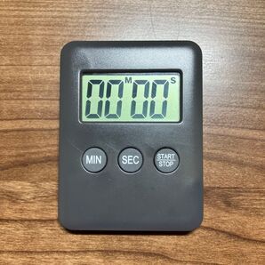 キッチンタイマー ブラック