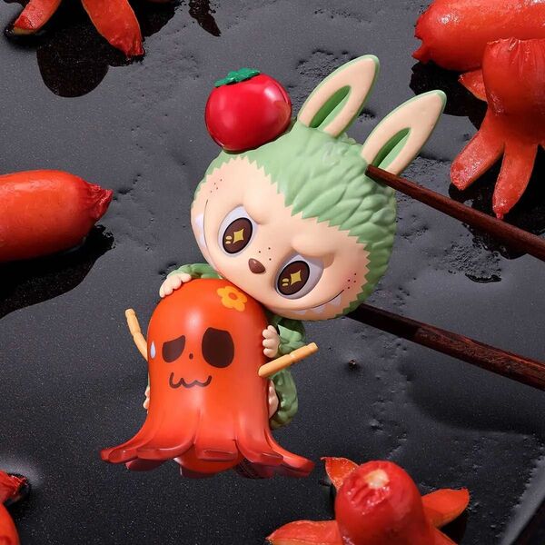 POPMART THE MONSTERS Wacky Mart シリーズ フィギュア Grilled Sausage ラブブ