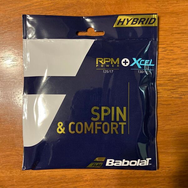 Babolat RPM POWER×XCEL HYBRID ガット ストリング テニス