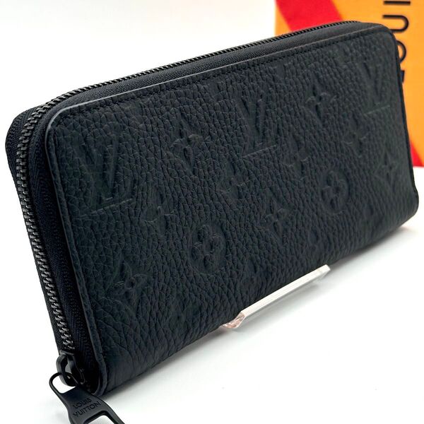 【未使用級】ルイヴィトン トリヨン ジッピーウォレット ホリゾンタル 長財布 LOUIS VUITTON レザー ブラック 黒