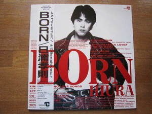 ■日浦孝則 /　 BORN 　ボーン 　 / 1988年　見本盤　国内盤帯付きLPレコード　クラス, 編曲:杉山トム,梁邦彦, 作詞:池永康記 