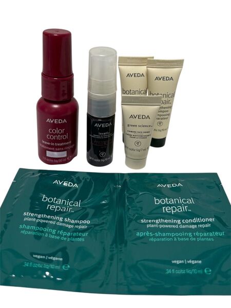 AVEDA ヘアケア ボタニカルボンドリペア カラーコントロール トリートメント シャンプー ミニボトル スカルプ 7個セット