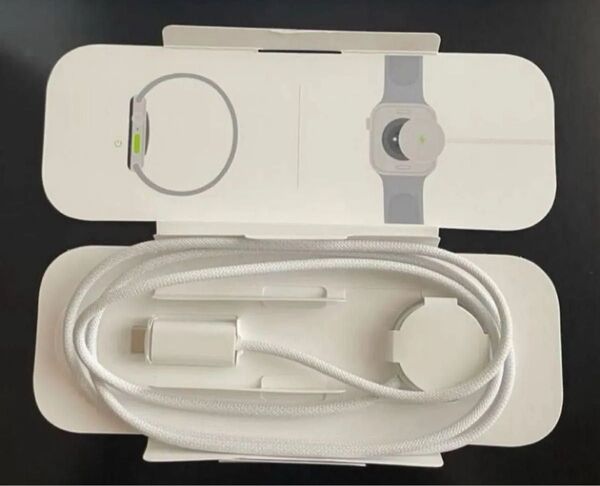 【Apple純正品】Apple Watch磁気高速充電 - USB-Cケーブル(1m)