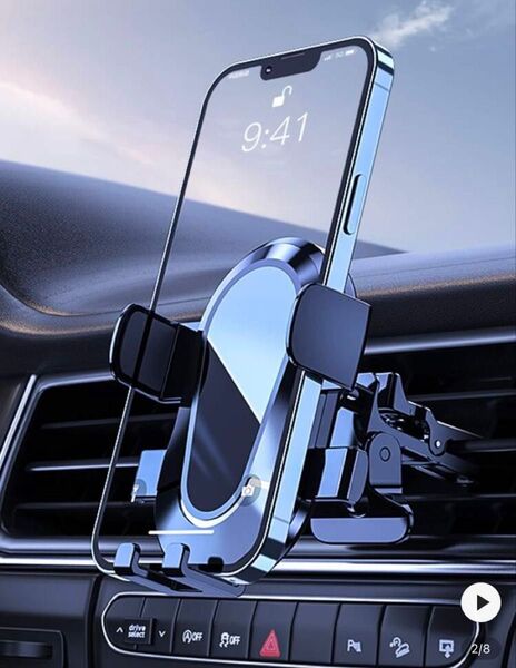 車用エアコン吹き出し口スマホホルダー 車載スマホホルダー ナビスタンド