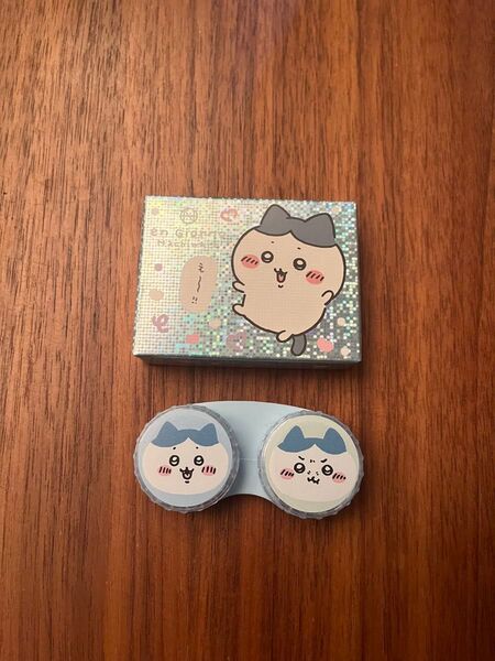 ちいかわグッズ アンジョルノ ハチワレ 限定粧美堂&コンタクトレンズケース