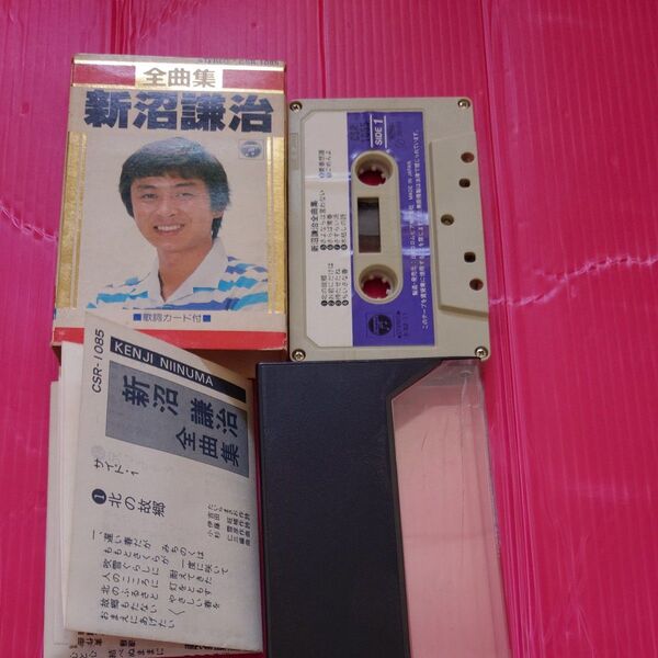 新沼謙治 ベスト 全曲集 カセットテープ
