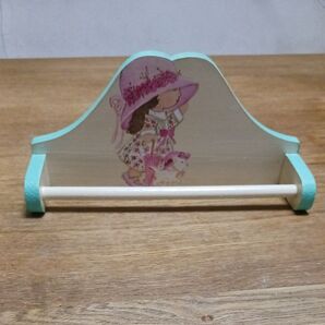 木製 ペーパーホルダー タオルハンガー 壁掛け