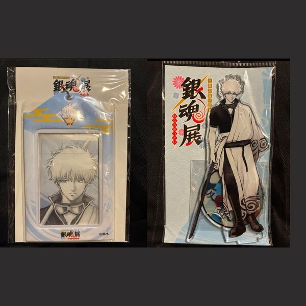 銀魂展 箔入りアクリルフィギュア カードホルダー 福岡限定 坂田銀時