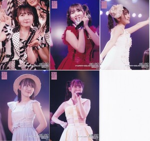 AKB48 山邊歩夢 チームB 「シアターの女神」公演 樋渡結衣 生誕祭 2019.5.17 netshop 生写真 5種コンプ