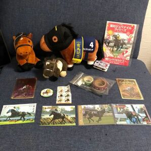 競馬 ぬいぐるみ セット ディープインパクト サトノダイヤモンド ジェンティルドンナ ウマ娘 カード AVANTI アバンティ