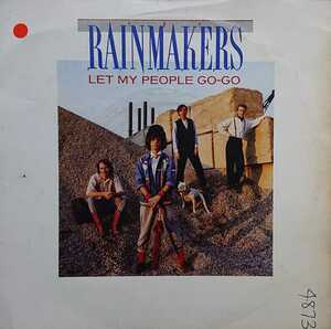 *RAINMAKERS/LET MY PEOPLE GO-GO'1986UK MERCURY7INCH