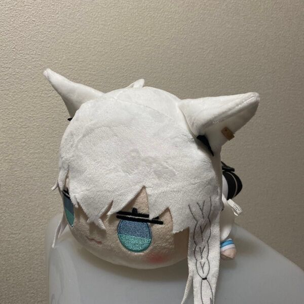 ホロライブプロダクション 寝そべりぬいぐるみ 白上フブキ