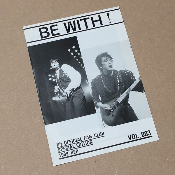 B'z 会報 Vol.003 be with! 会誌 B'z Party グッズ