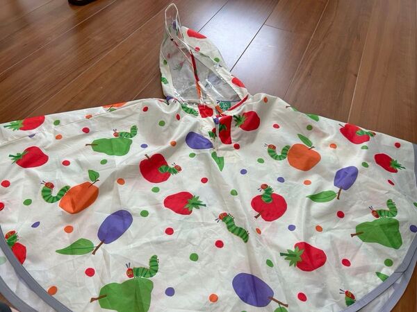 はらぺこあおむし レインコート 雨具 キッズ カッパ